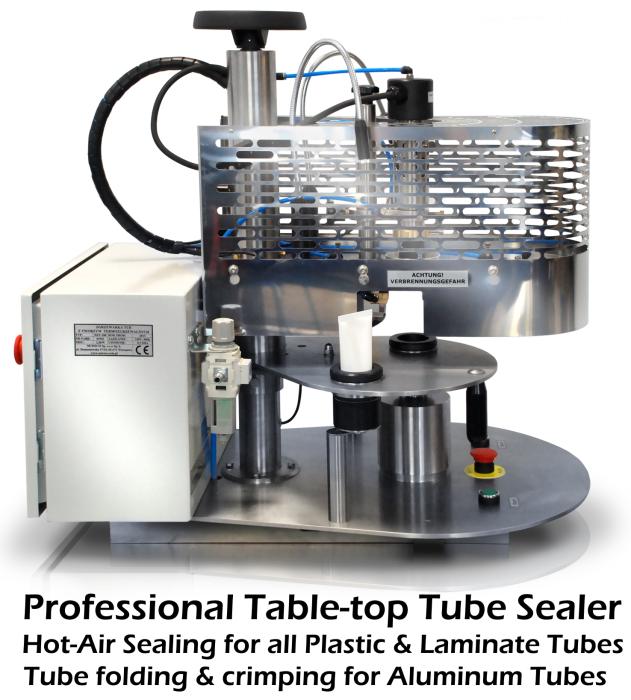 Tube Sealing Machines for ALL tubes (Plastic/Laminate/Aluminum tubes)